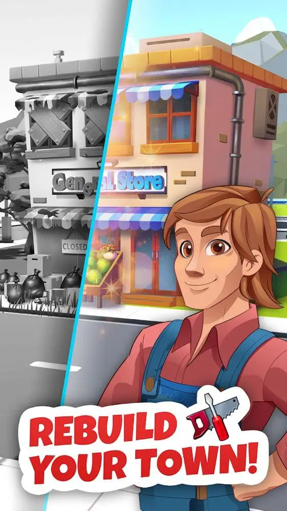 Screenshot of the Merge Friends app