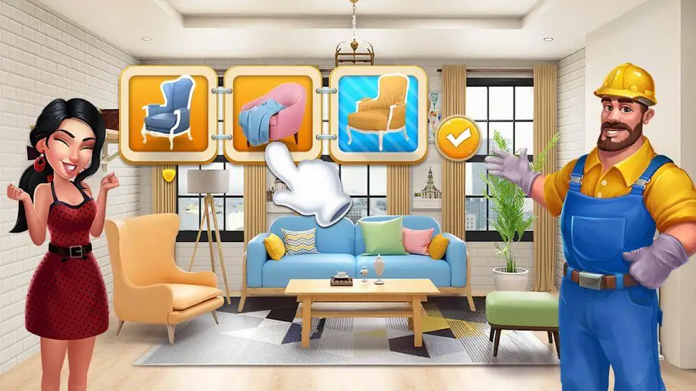 Screenshot of the Merge Home game