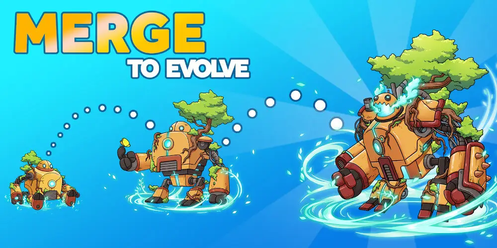Screenshot of the Merge Monsters game