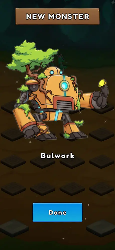 Screenshot of the Merge Monsters game