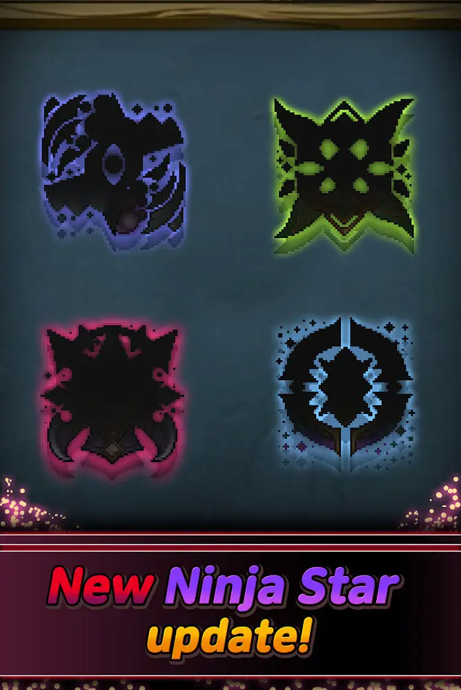 Screenshot of the Merge Ninja Star 2 app