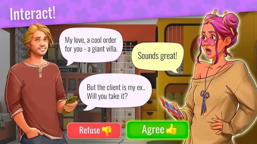Screenshot of the Merge and Mansions game