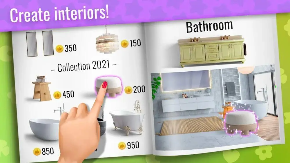 Screenshot of the Merge and Mansions game