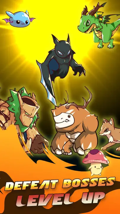 Screenshot of the Mergy: Merge RPG app