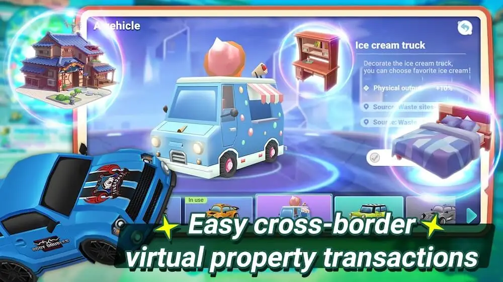 Screenshot of the MetaCity M game