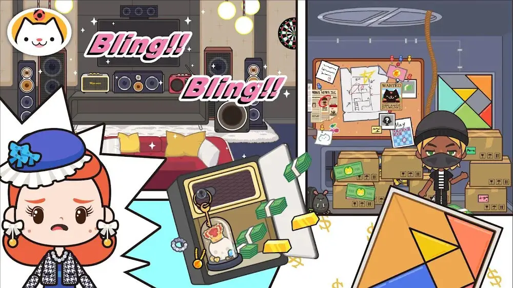 Screenshot of the Miga Town: My Apartment game