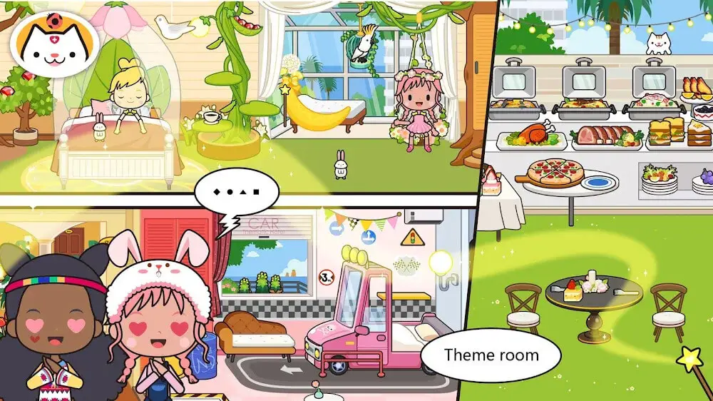 Screenshot of the Miga Town: My Vacation game