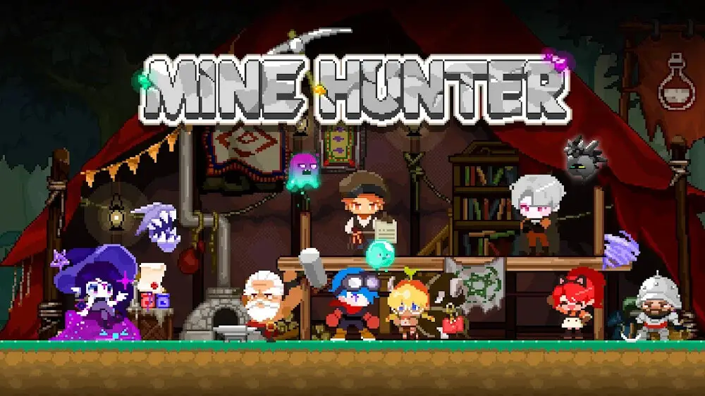Screenshot of the Mine Hunter game