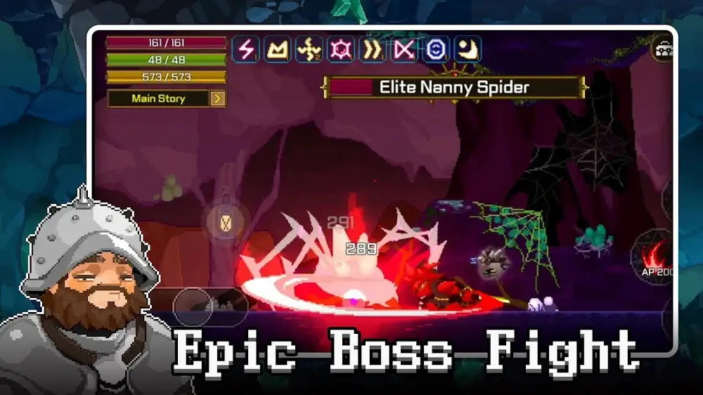 Screenshot of the Mine Hunter game