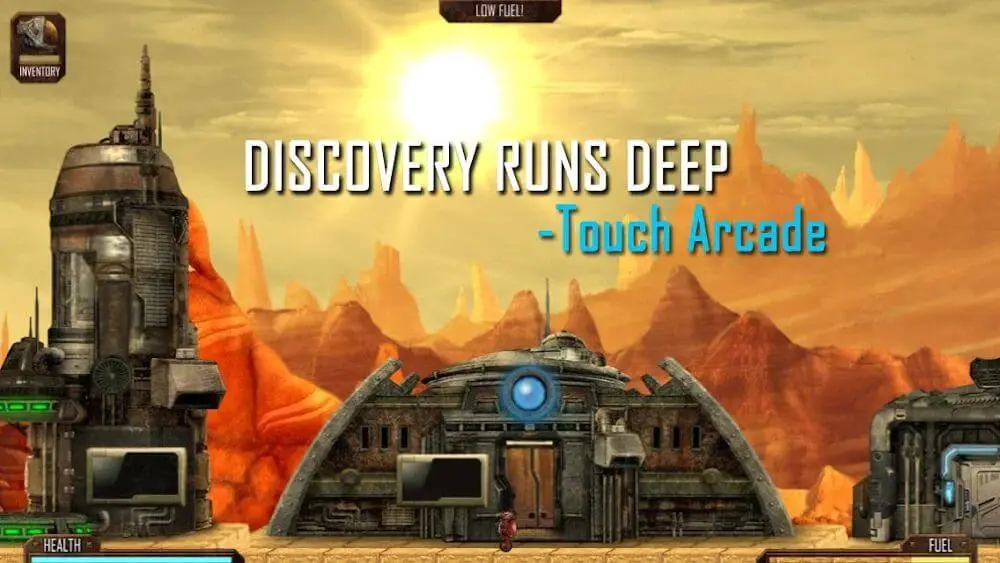 Screenshot of the Mines of Mars Scifi Mining RPG game