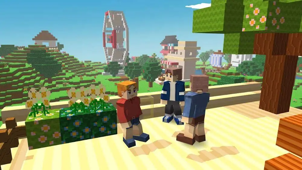 Screenshot of the MiniCraft: Blocky Craft 2022 game