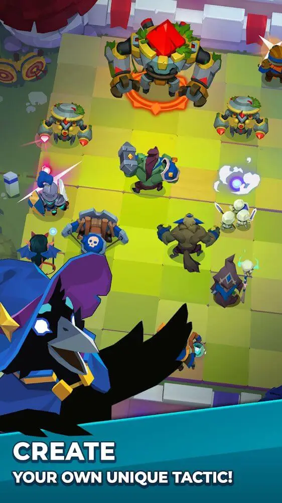 Screenshot of the Mini Castle Duels app