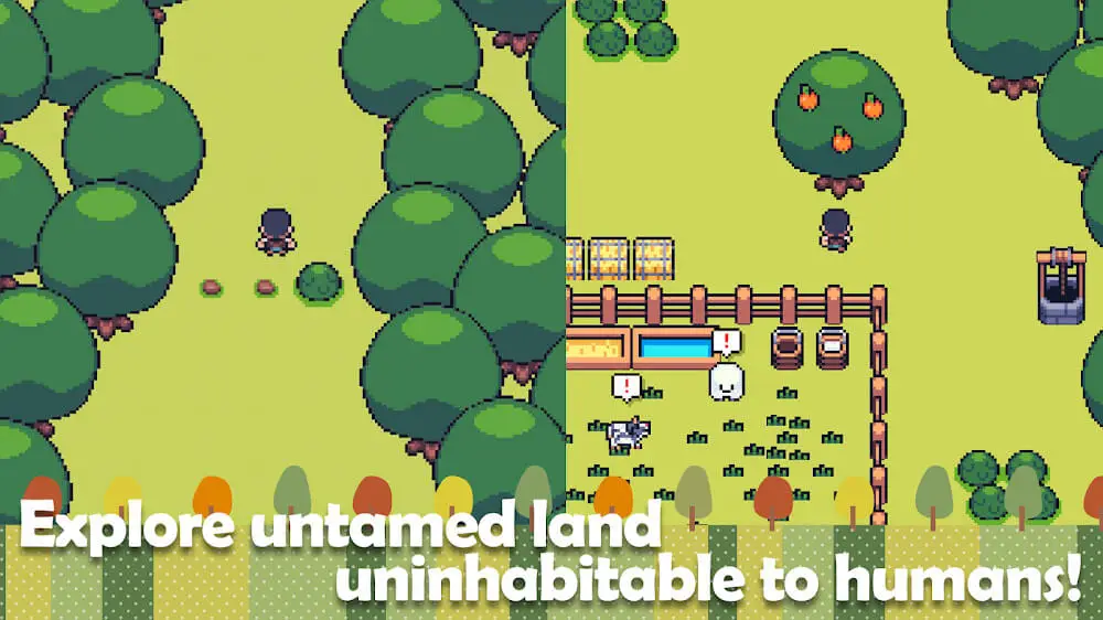 Screenshot of the Mini Mini Farm game
