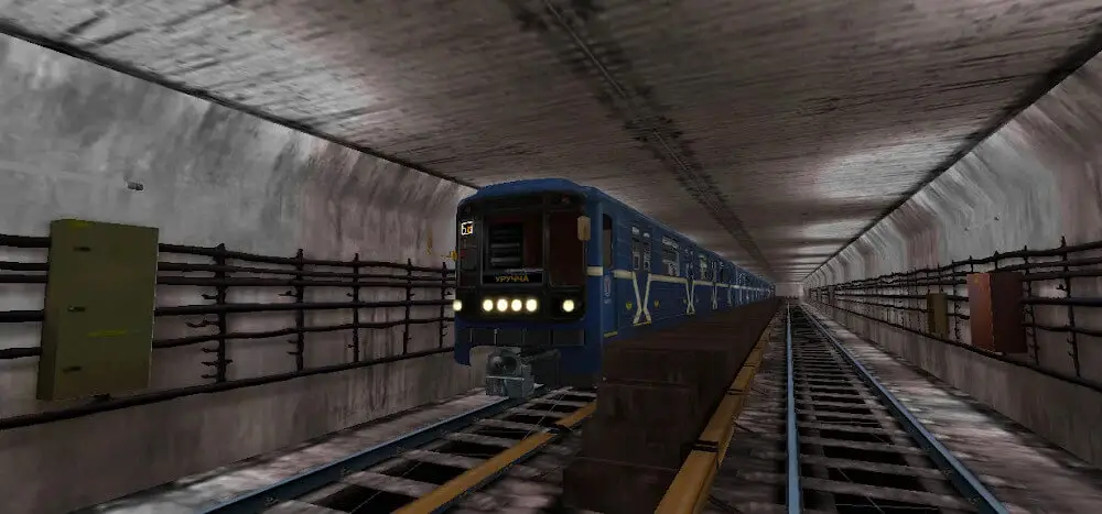 Screenshot of the Minsk Subway Simulator game