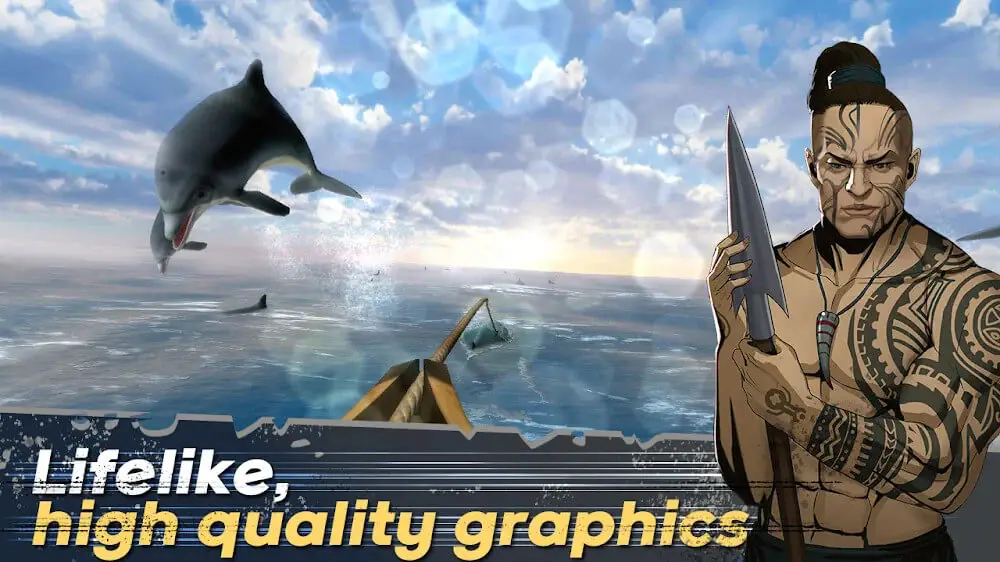 Screenshot of the Moby Dick: Wild Hunting game
