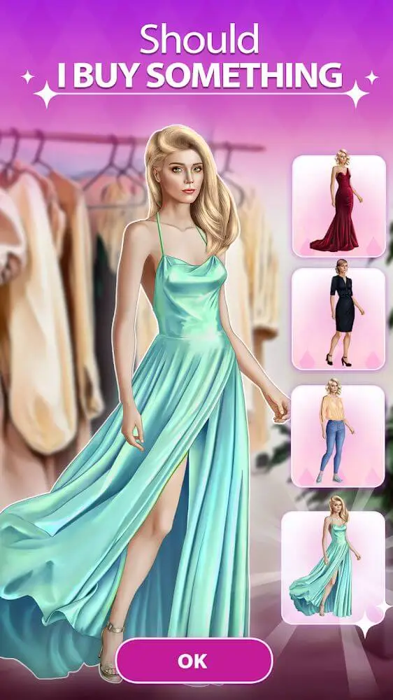 Screenshot of the Modern Story app