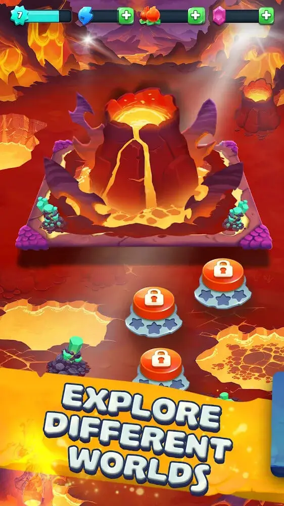 Screenshot of the Monster Tales app