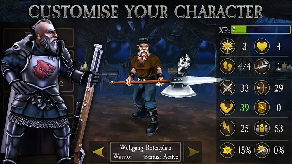 Screenshot of the Mordheim: Warband Skirmish game