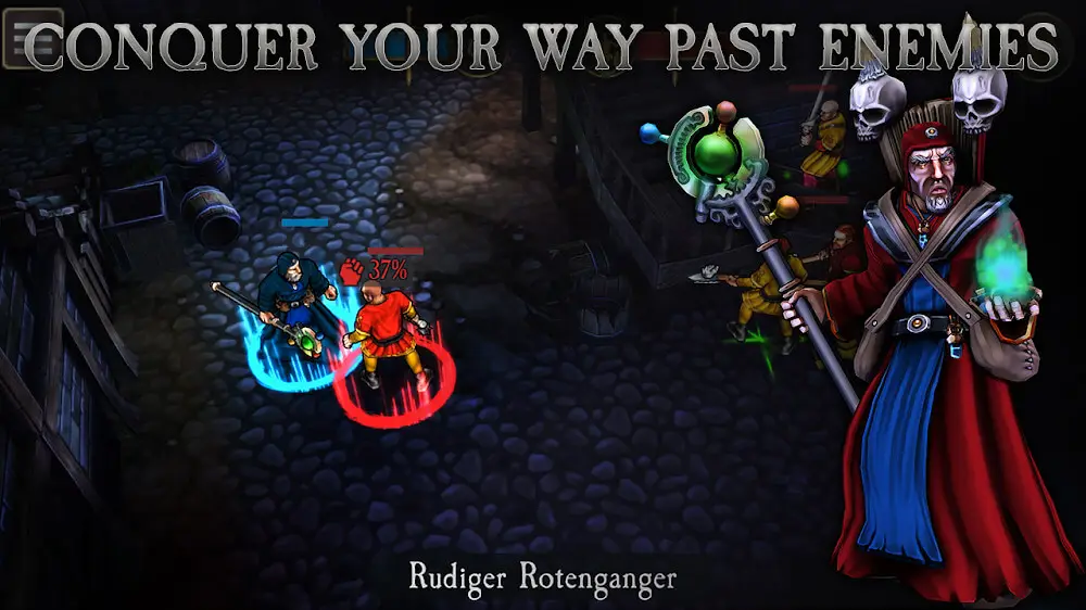 Screenshot of the Mordheim: Warband Skirmish game