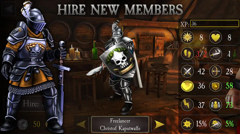 Screenshot of the Mordheim: Warband Skirmish game