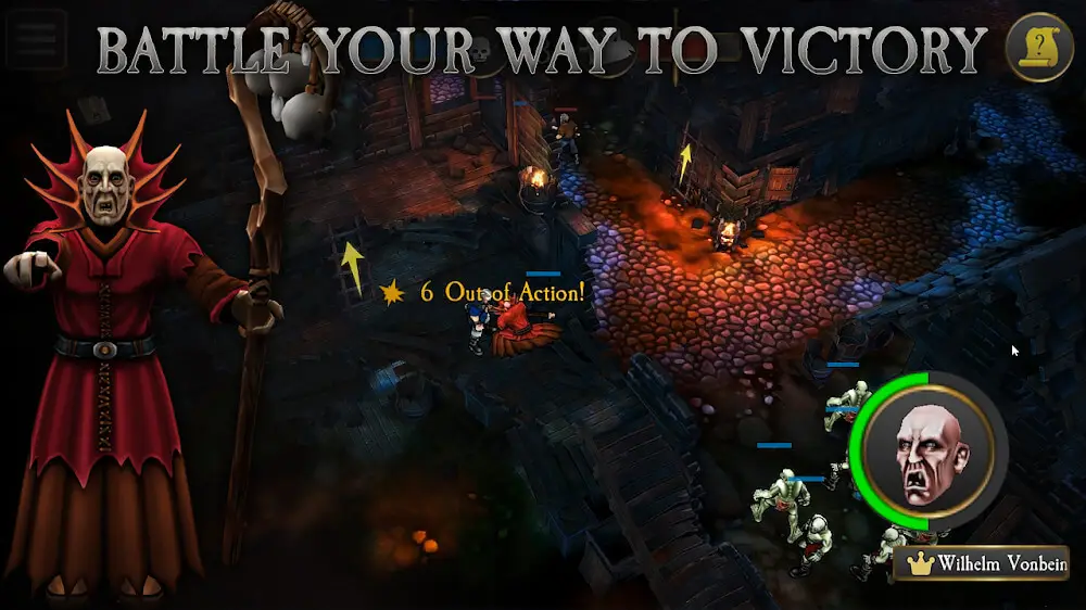 Screenshot of the Mordheim: Warband Skirmish game