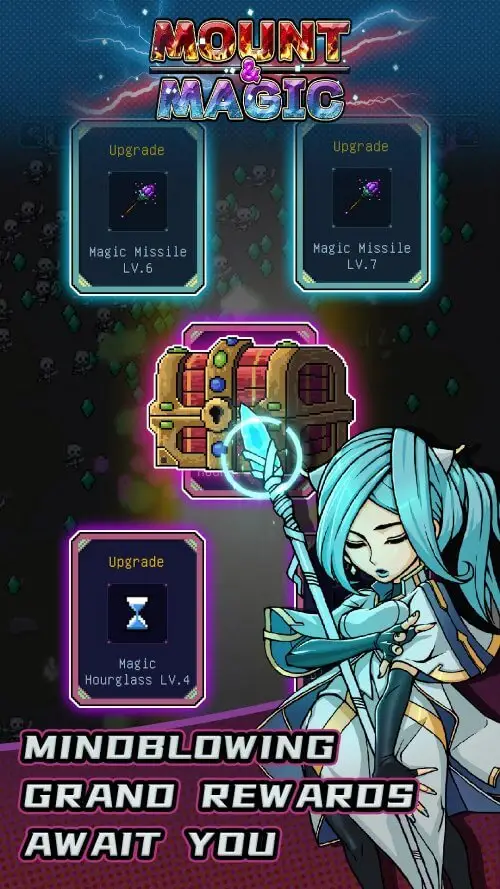 Screenshot of the Mount and Magic  app
