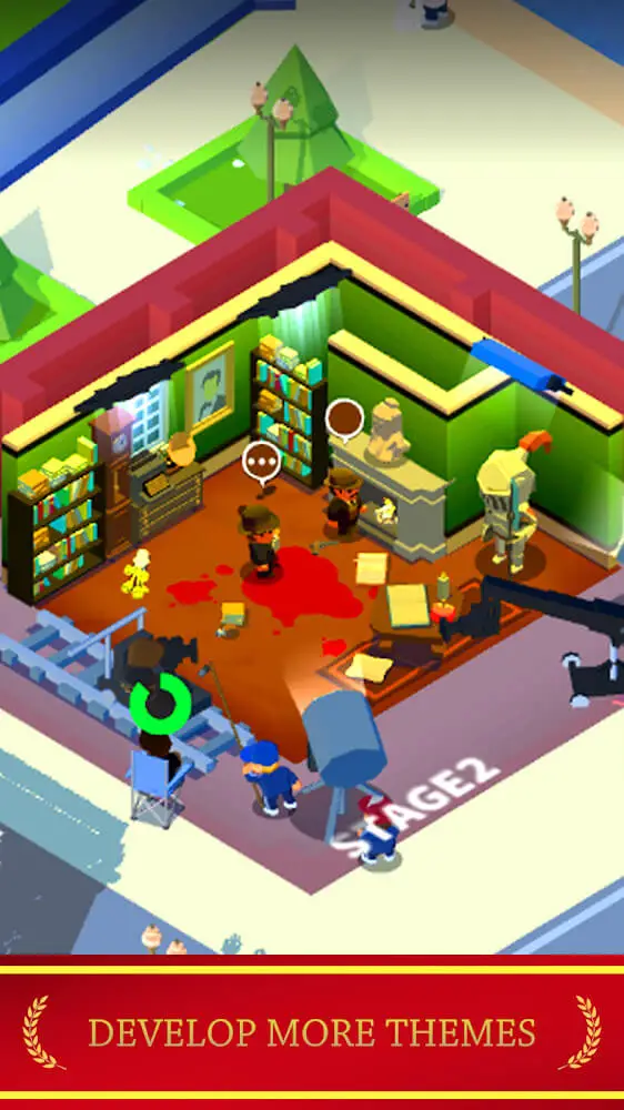 Screenshot of the Movie Empire Tycoon app