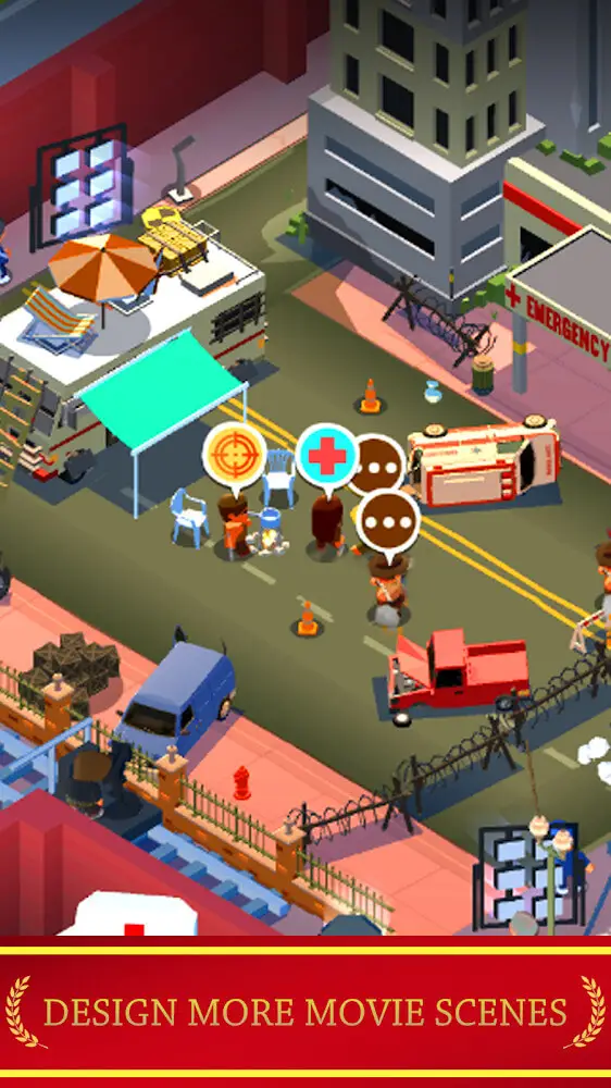 Screenshot of the Movie Empire Tycoon app