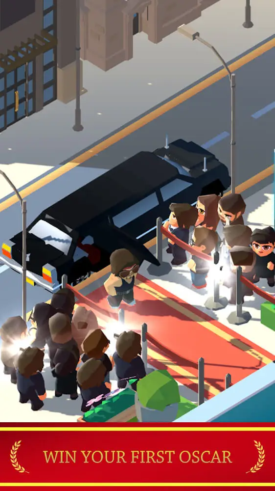 Screenshot of the Movie Empire Tycoon app