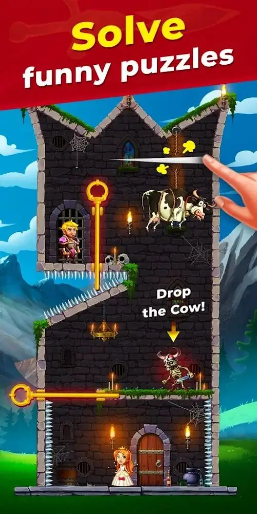 Screenshot of the Mr. Knight app