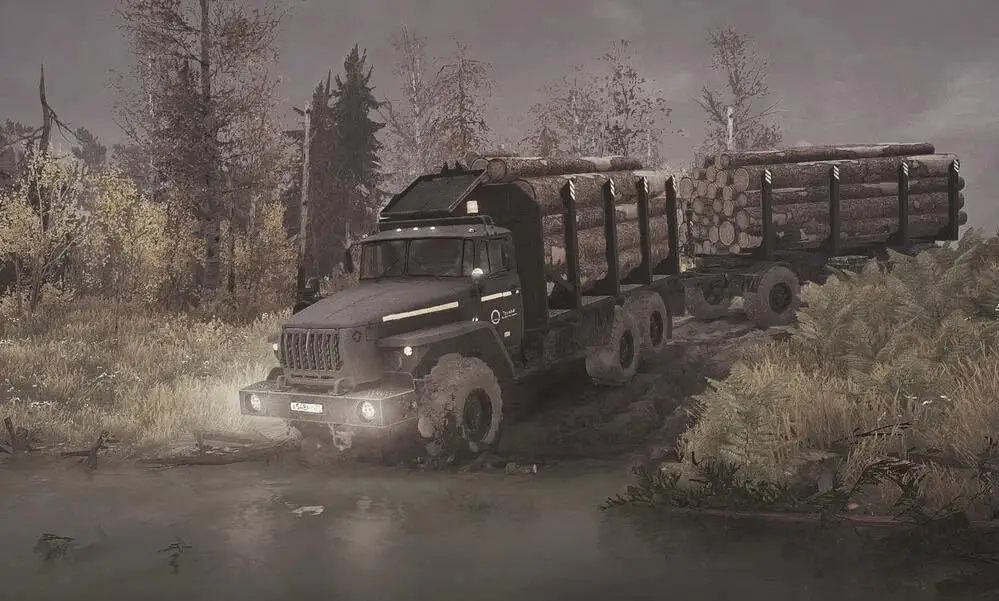 Screenshot of the Mud Runner 3D Truck Simulator game