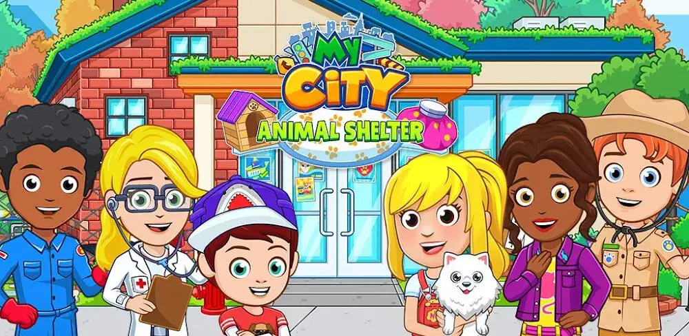 Screenshot of the My City: Animal Shelter game