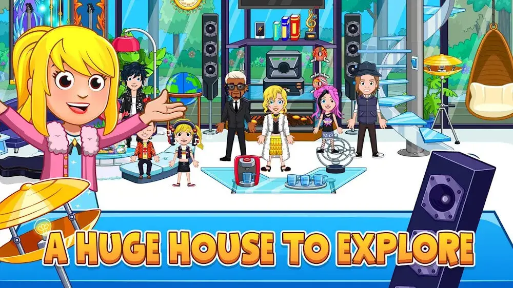 Screenshot of the My City: Mansion game