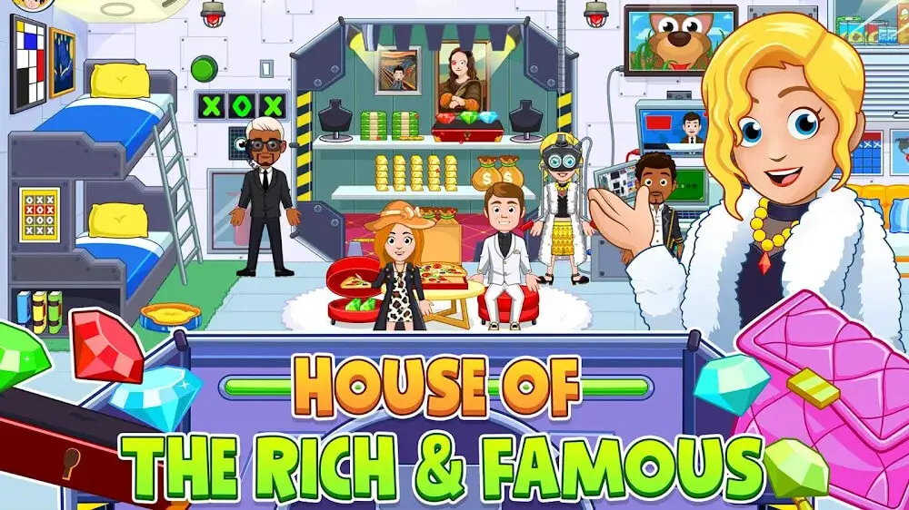 Screenshot of the My City: Mansion game