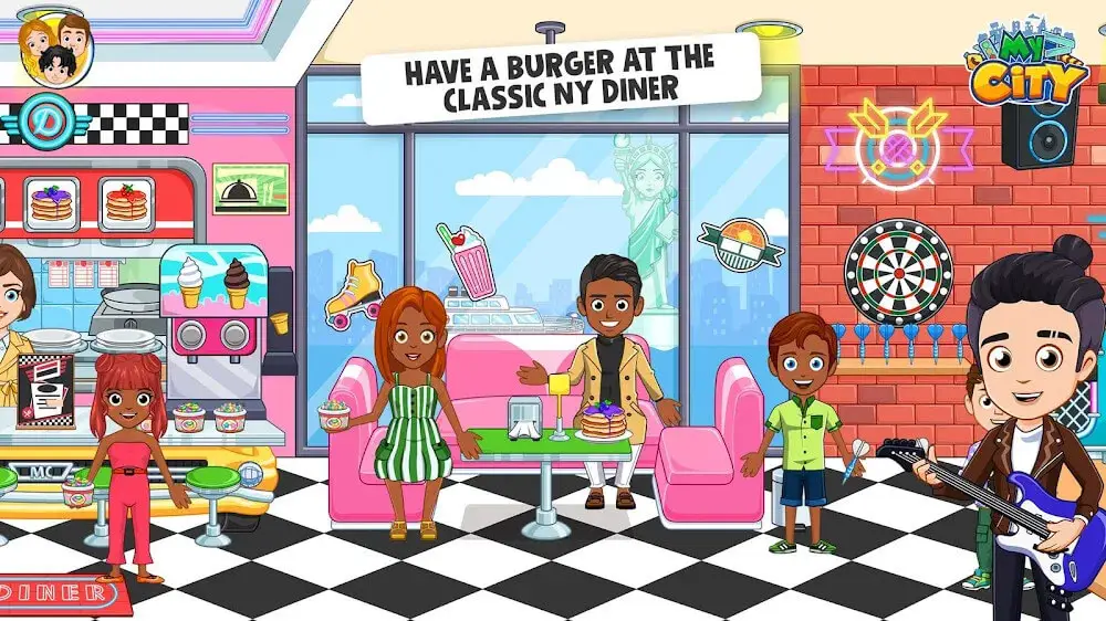 Screenshot of the My City: New York game