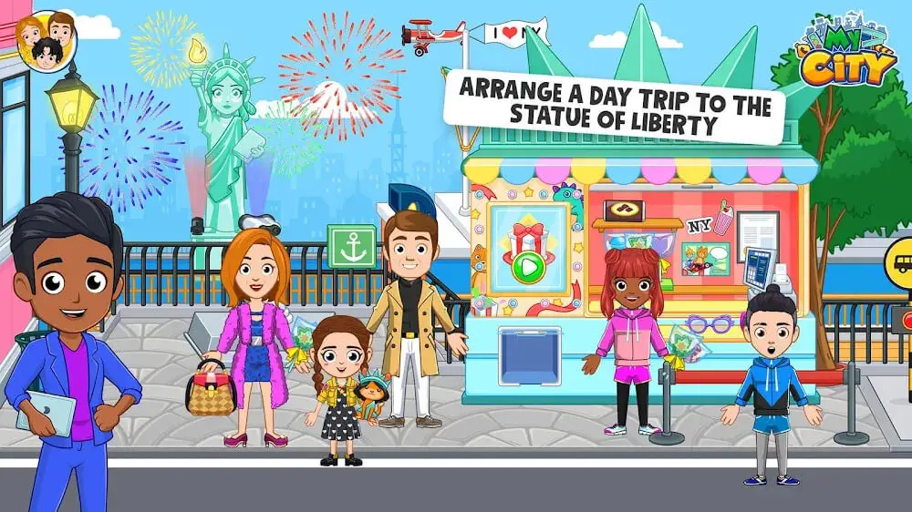 Screenshot of the My City: New York game