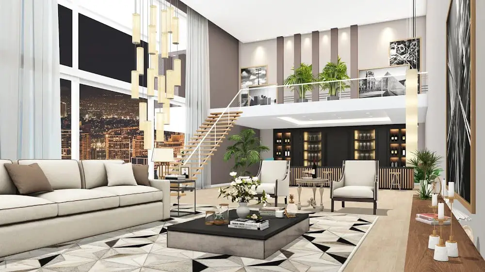 Screenshot of the My Home Design: Modern House game