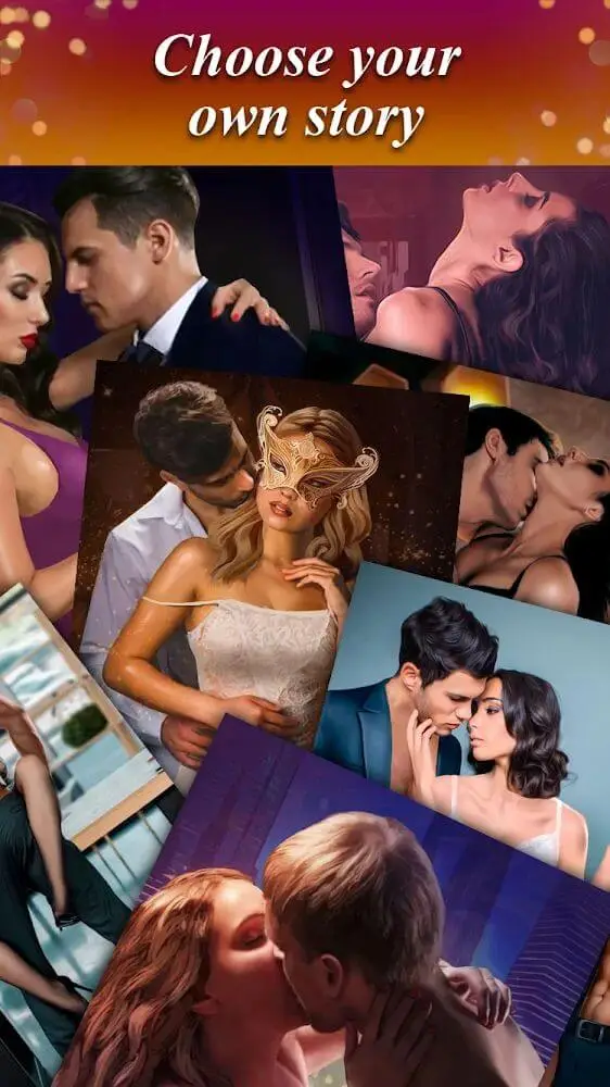 Screenshot of the My Love Story: Romance Club app