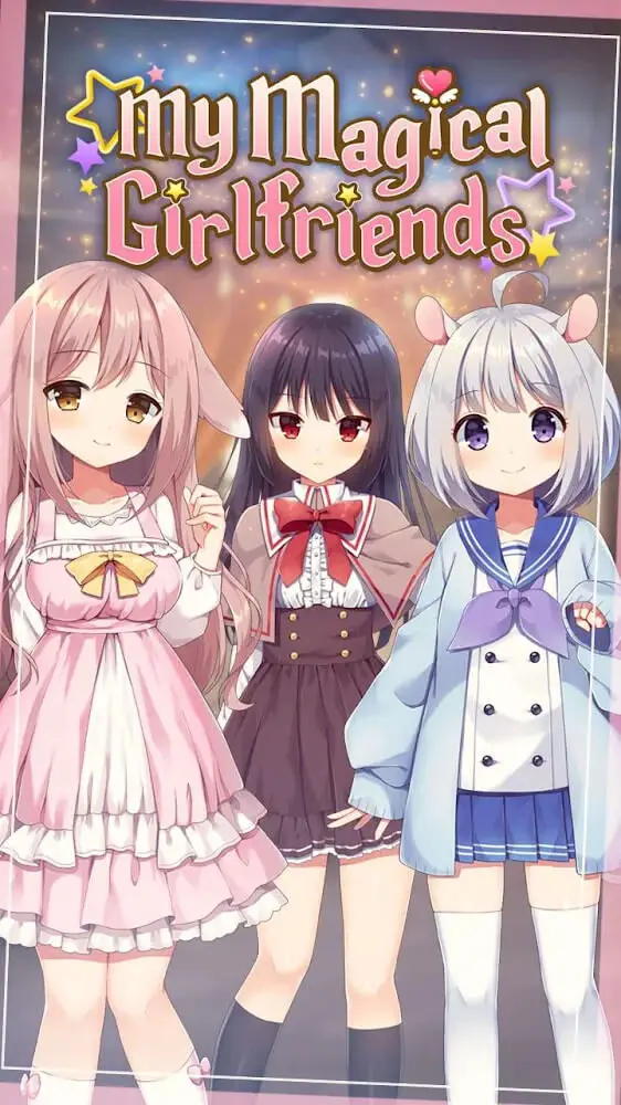 Screenshot of the My Magical Girlfriends app