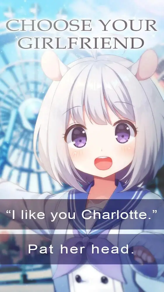 Screenshot of the My Magical Girlfriends app