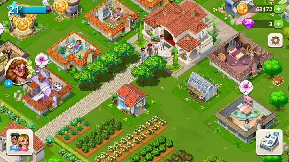 Screenshot of the My Spa Resort game