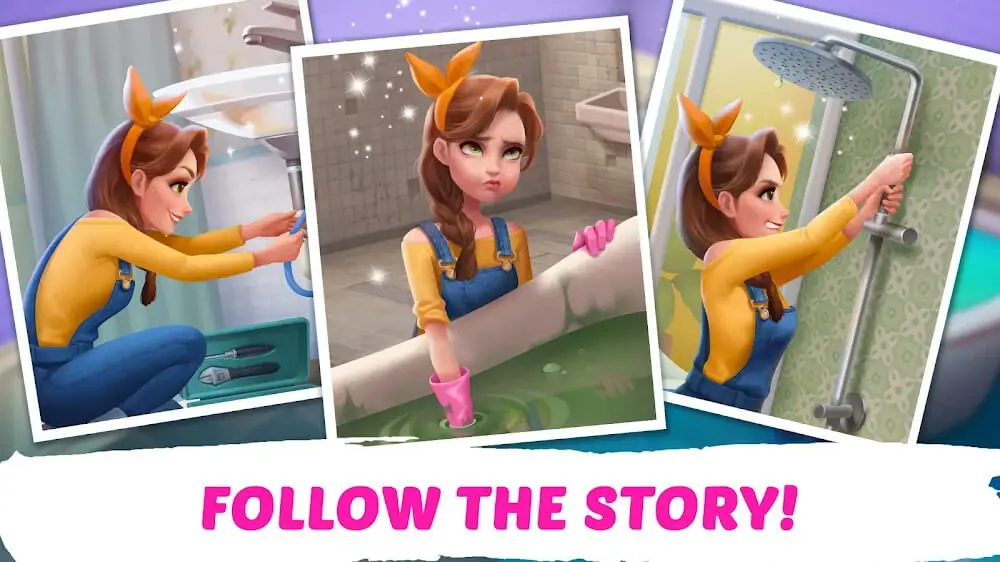 Screenshot of the My Story Mansion Makeover game