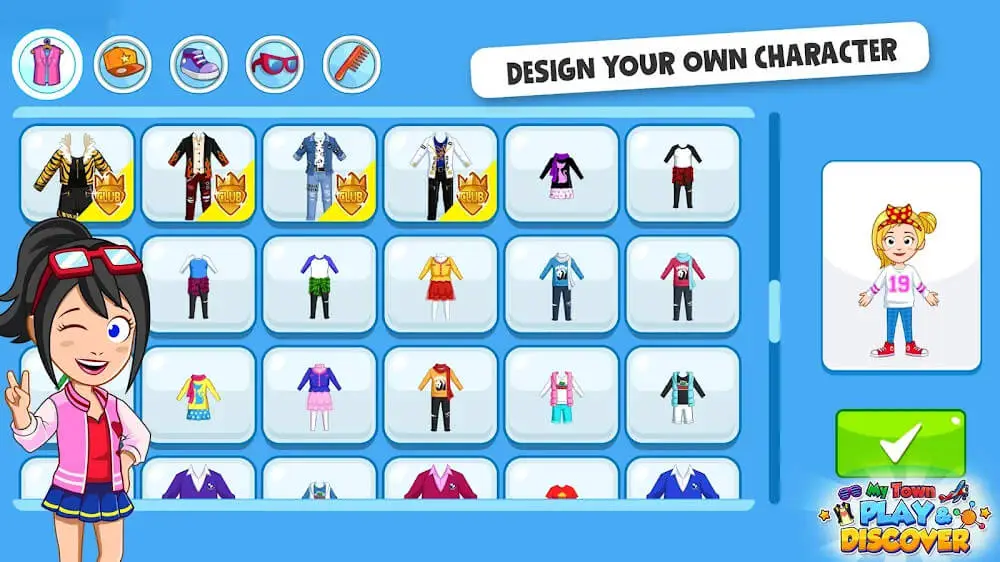 Screenshot of the My Town: Discovery game