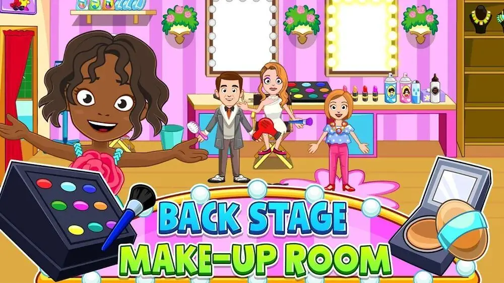 Screenshot of the My Town: Fashion Show game