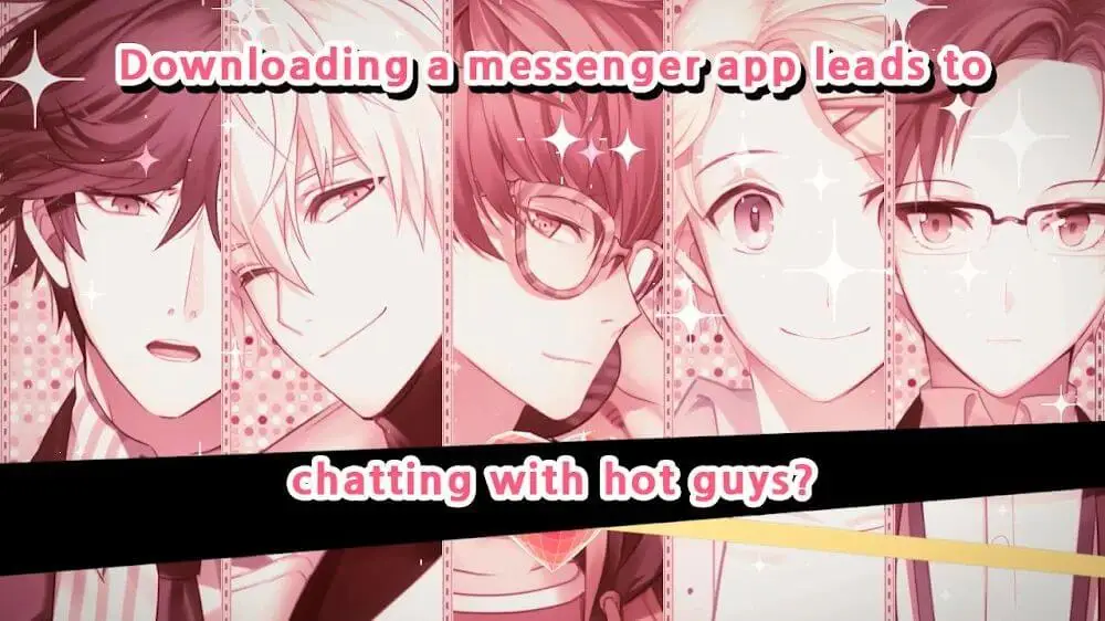 Screenshot of the Mystic Messenger game