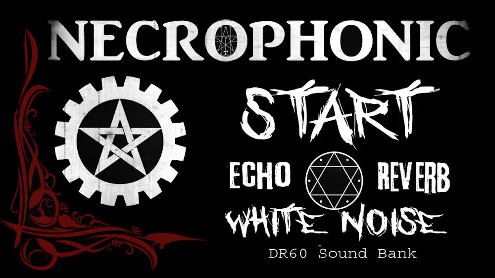 Screenshot of the Necrophonic game