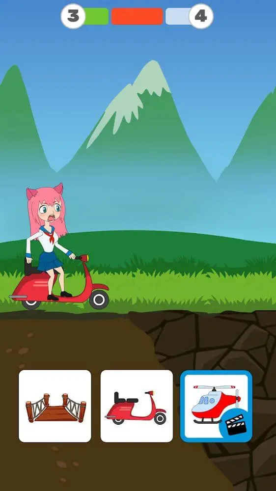 Screenshot of the Neko’s Dreams: Save the Idol app