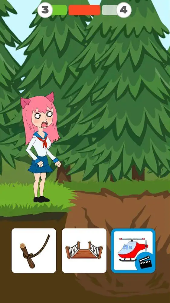 Screenshot of the Neko’s Dreams: Save the Idol app