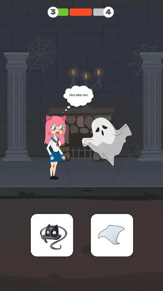 Screenshot of the Neko’s Dreams: Save the Idol app