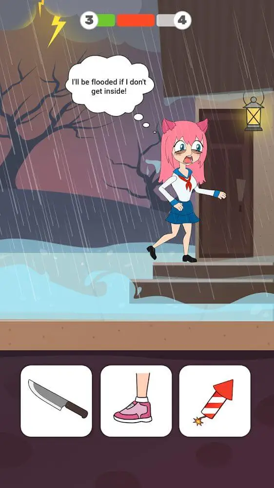 Screenshot of the Neko’s Dreams: Save the Idol app